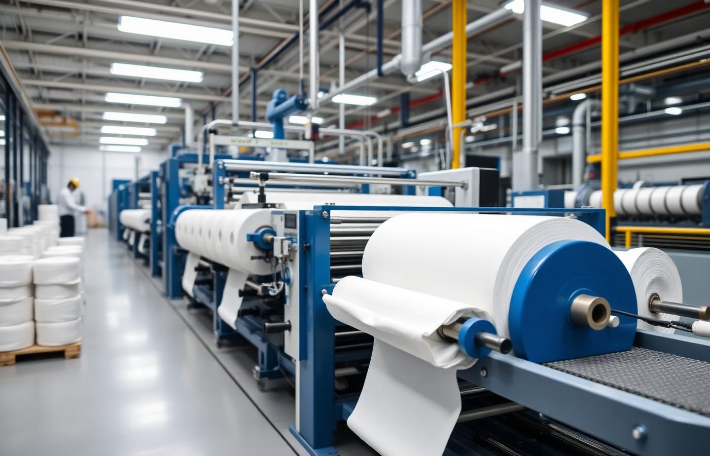 Underpads production and warehousing